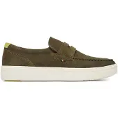Tommy Hilfiger Halbschuhe Modern Light Hybrid Suede LoaferFM0FM05786 Grün 42