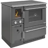 Wamsler wasserf. Küchenofen | K 148 F | 23 kW | Anthrazit | rechts