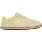 Tommy Hilfiger Espadrilles Woven Logo Embroidery FW0FW09108 Beige 40