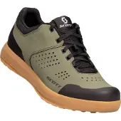 SCOTT - MTB-Schuhe &ndash; Herren &ndash; Mtb Shr-Alp Flat Lace - Shoe Mtb Shr-Alp Flat Lace Moss Green/Black für Herren - Größe 44 - Grün