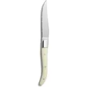 Comas Steakmesser ACR White 6er Set, Fleischmesser, Edelstahl, Acryl, Weiß, 22.5 cm, 7442