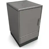 Glutos Küchenherd HH 02 S | metallic | Scharnier links| 5,5 kW