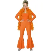 Wilbers Hippie Hose neonorange Gr.
