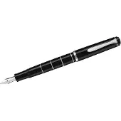 Pelikan Füllhalter M215 Schwarz/Ringe B Etui