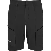 Salewa Kurze Hose Puez Durastretch Cargo Herren Black Out-M