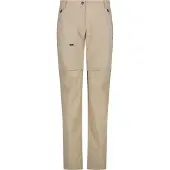CMP - Women's 4-Way Stretch Zip Off Pant - Zip-Off-Hose Gr 46 beige