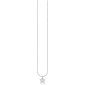 Thomas Sabo Kette Schmetterling weisse Steine