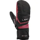 LEKI Griffin 3D Junior Mitten black-rosé (5) 5.0