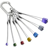 Black Diamond - Klemmkeil-Set - Stopper Set Pro #5-11 - Violett