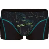 Ein schöner Fleck Erde Boxershorts Grossglockner Schwarz schwarz L