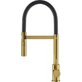 Granitan | Küchenarmatur Vento - Gold - 360° Schwenkbar - Ausziehbarer Auslauf - Standardabstand 150 mm