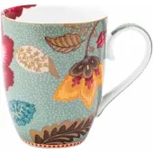 Pip studio Tasse Home Mug Large Blooming Tales Fantasy Blue (6er Set)