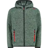 CMP Boy's Jacket Fix Hood Jacquard Knitted