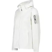 CMP Damen Softshell Jacke mit abnehmbarer Kapuze weiss 40