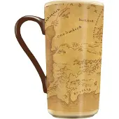 Taru sormusten herrasta Lord of the Rings Tazza Grande: Map