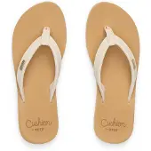 Reef Baja Sands Zehentrenner für Damen, Farbe:Beige, Größe:EU 36