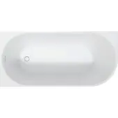 Duravit DuraSenja BW Ecke links, Weiß, Acryl, 1700x800x585 mm, Oval, RS 2, inkl. FG u. AÜL, 1 Stk.