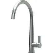 Elleci Küchenarmatur Athena Chrom Einhebelmischer Höhe 36,8 cm Ausladung 21,7 cm