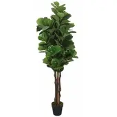 Furnicato Feigenbaum Künstlich 232 Blätter 180 cm Grün