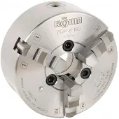 Elmag RÖHM-Dreibacken Drehfutter, DM 160, Kegel 4, DIN 55029, Stahlkörper, Camlock