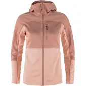 Fjällräven Sweatjacke Abisko Trail Fleece Damen Chalk Rose Dusty Rose-XS