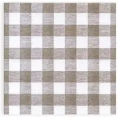 Plock GmbH SemyTop Airlaid-Motivservietten kariert braun 40x40 cm 1-lagig 800 Servietten