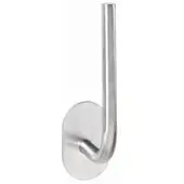 BRILLANTBAD BEASY Reservepapierhalter Edelstahl gebürstet 74x45x180 mm für Bad & WC >> zum Kleben