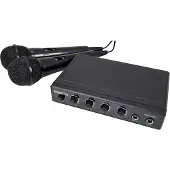HQ Power karaoke-Set Plug-and-Play 17 x 11 cm schwarz