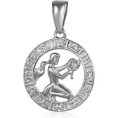 JVD Silver pendant Virgo SVLP0713XH200PA