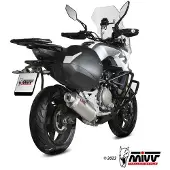 MIVV Oval Auspuffsystem mit EG-BE S/O 2-1 VA - 650MT 21-