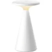Müller-Licht LED-Akku-Tischleuchte 27700206, dimmbar, 2700K, warmweiß, weiß