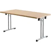 Hjh OFFICE PRO KALOS 16 - Konferenztisch Buche 160 x 80