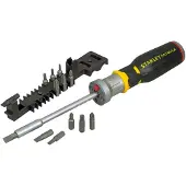 Stanley Sfm Ratschenschraubendreher geführt 12bits (zwart)