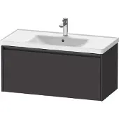 Duravit Waschtischunterschrank Ketho.2 98,4x45,5cm, graph matt, 1 Ausz., wandhängend