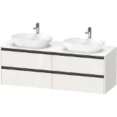 Duravit K24899L83830000 Konsolen-WTU wandhängend Ketho2 550x1