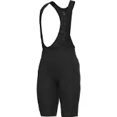 ALÉ Kurze Fahrradhose mit Trägern - PR-E STRADA 2.0 - Schwarz XL
