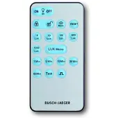 Busch-Jaeger 6800-0-2511, Intelligentes Heimgerät, IR Wireless, Drucktasten, Wiederaufladbar, Grau