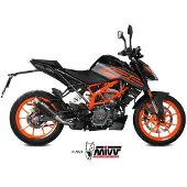 MIVV Gp Pro Auspuffsystem mit EG-BE S/O 1-1 BL - 125/390DUKE 21-23