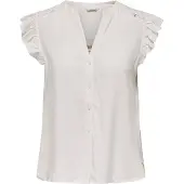 ONLY Kurzarmbluse "ONLROSELLA LIFE CAPSLEEVE SHIRT WVN NOOS" Viskose, regular fit