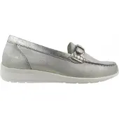Waldlaufer Hinata silber argento H Slipper Metallic