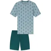 Schiesser Herren Pyjama 955Schlafanzug, Pyjama Set, Nachtwäsche