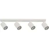 Sigma Lighting Deckenstrahler Deckenlampe Deckenleuchte Gu10 Zoom 4 Flammig Weiß