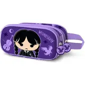 Noble Collection Wednesday Addams Federmaßße Schulfedermappe Stifteetue Federmäppchen