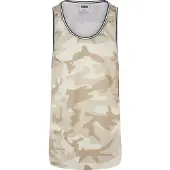 Urban Classics Tanktop "Herren Camo Mesh Tanktop" 1 Stk.