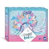 Janod Magic Ocean - Bastelset Tiara für Kinder - Meerjungfrau Thema