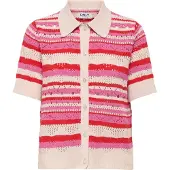 ONLY Cardigan in Pink/ Beige - XL