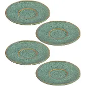 Leonardo Untertasse "Matera" Teller Set, Keramik, Ø 11 cm