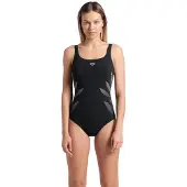 Arena Badeanzug W Swimsuit Milena Wing Back C Cup Damen Black-Größe 50