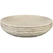 Koziol Speiseteller "CLUB PLATE" Teller Set, 4-tlg., spülmaschinengeeignet, melaminfrei, 220 mm