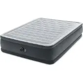 Intex DuraBeam Comfort-Plush Elevated, Doppelmatratze, Rechteck, Innen & Außen, Integrierte Luftpumpe